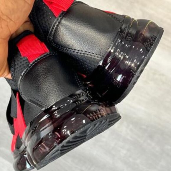 Edition By Forever Link Trendy Sneakers Red Black 8.5 Stream 11 New - Picture 5 of 6